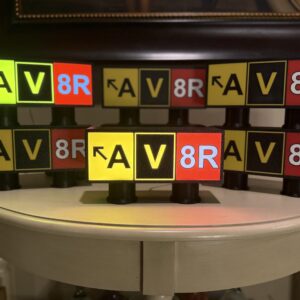 AV8R Aviation LED Lighted Sign