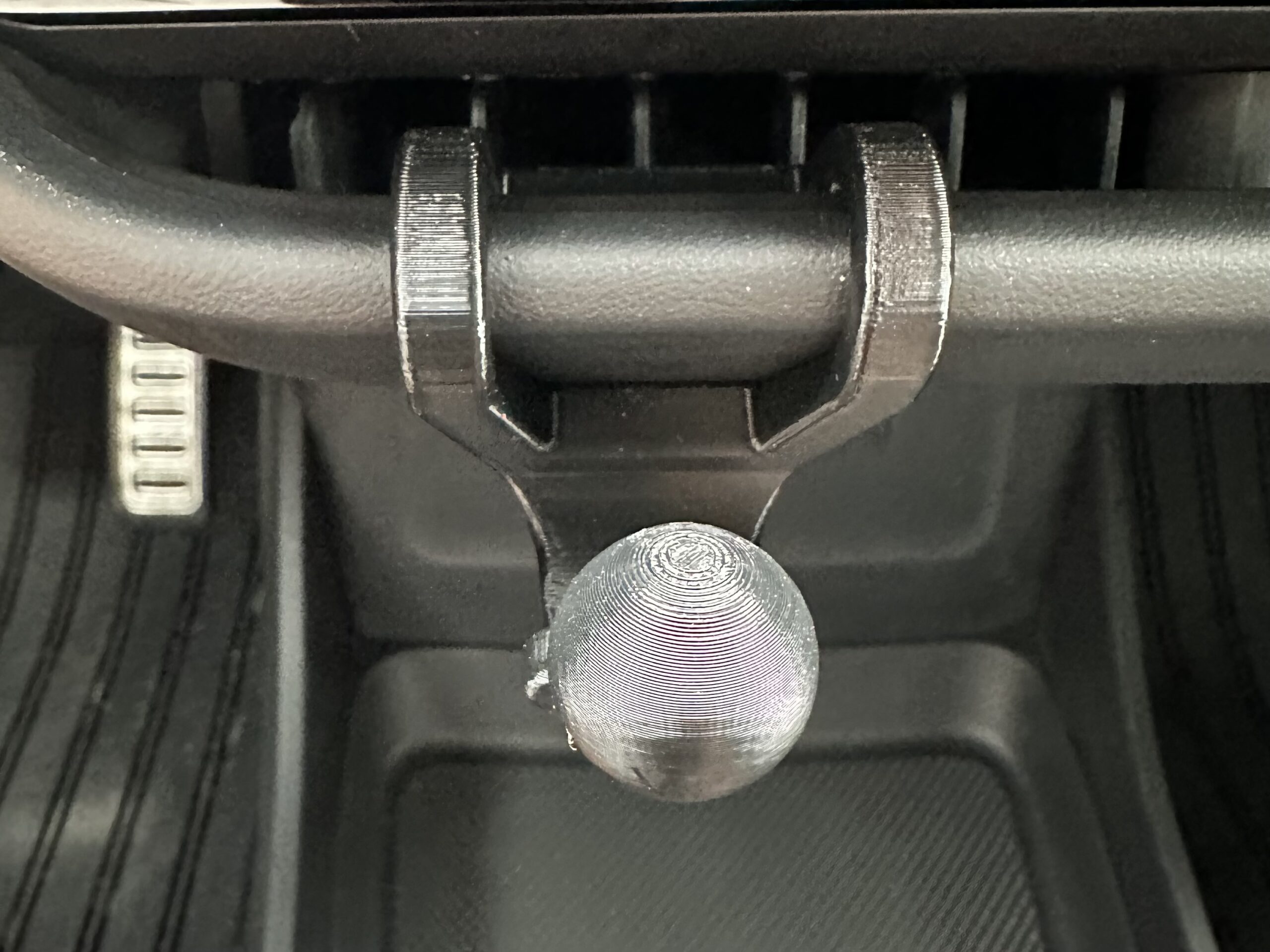 Lower Vent Hook Ball Adapter - Compatible with Rivian R1T