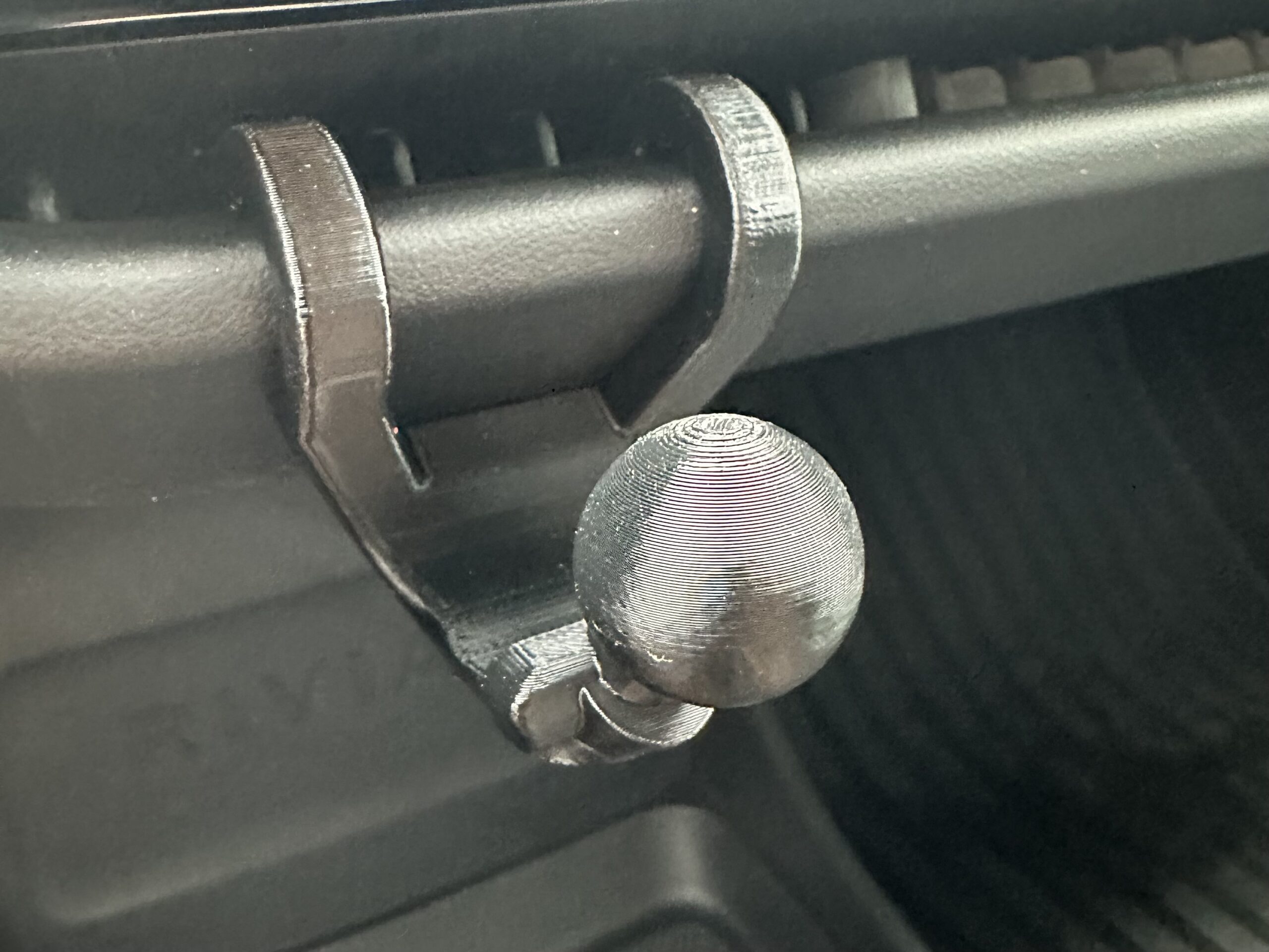 Lower Vent Hook Ball Adapter - Compatible with Rivian R1T - Image 2